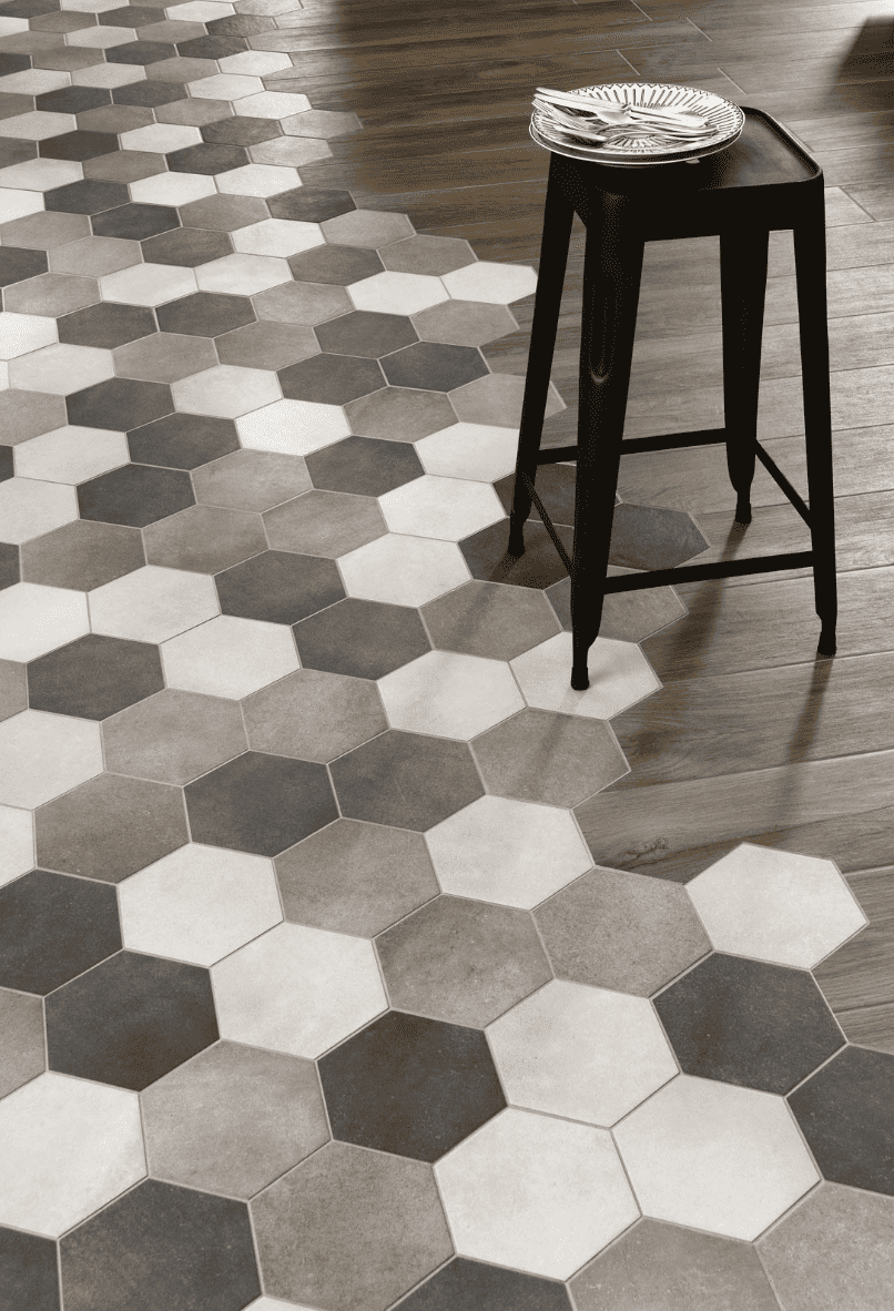 Carrelage hexagonal pour un style unique à La Garde près de Toulon