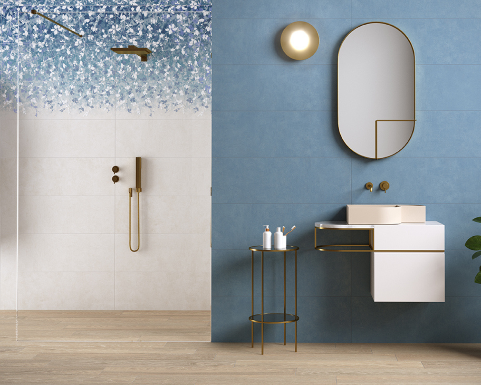 Apportez modernité et caractère à vos murs avec un carrelage effet béton contemporain et décors floraux ou jungle à Flassans-sur-Issole près de Carnoules