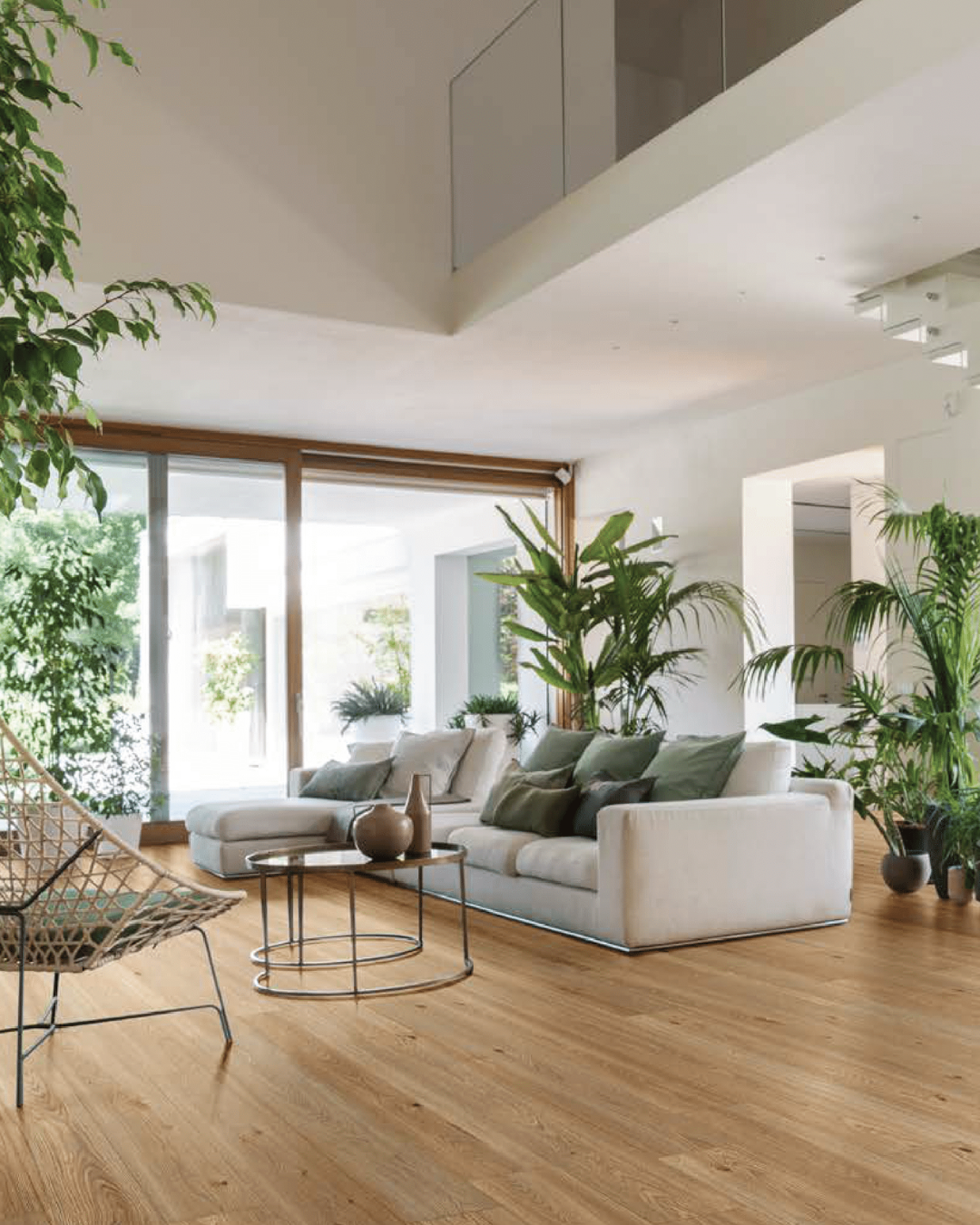 Carrelage effet chêne pour un intérieur moderne 