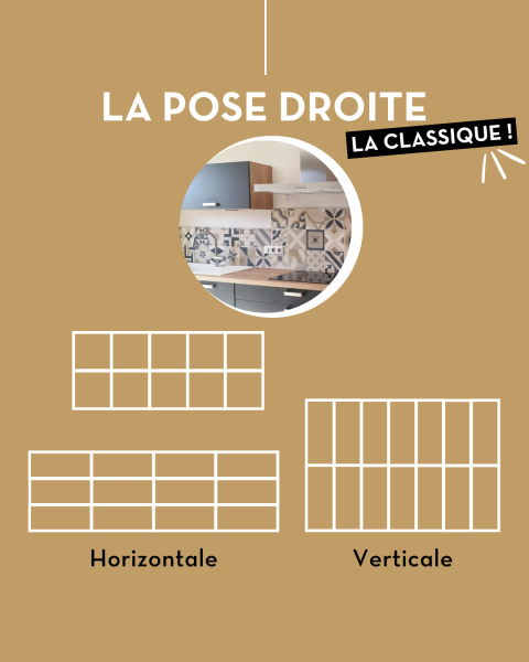 Crédence de cuisine en carrelage : 5 types de pose à La Garde près de Toulon