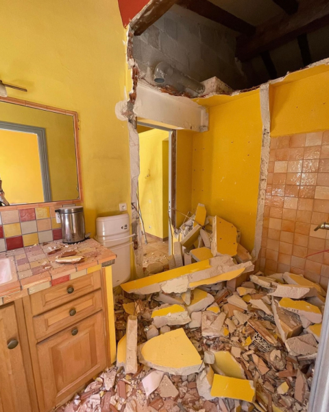 Rénovation complète de salle de bain
