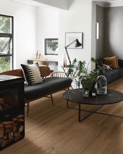 Sol imitation bois pour un intérieur design 