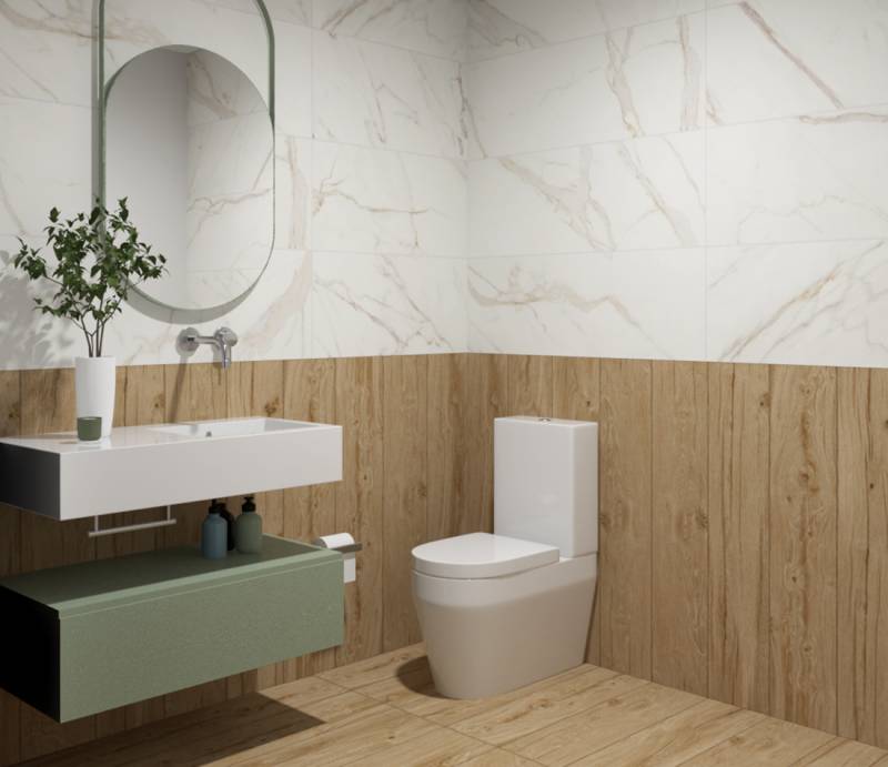 carrelage effet mabre pour salle de bain à à Puget-sur-Argens près de Fréjus