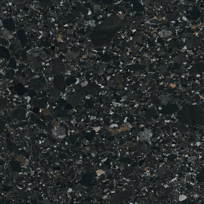 Vente de carrelage granito terrazzo noir à Sanary sur Mer Var