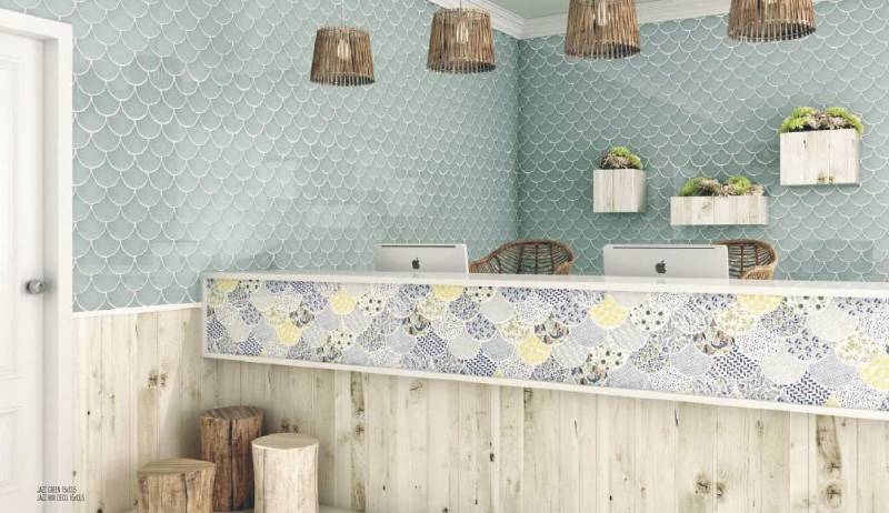 Tendance déco mosaïque en écaille de poisson, comment l'adopter ?